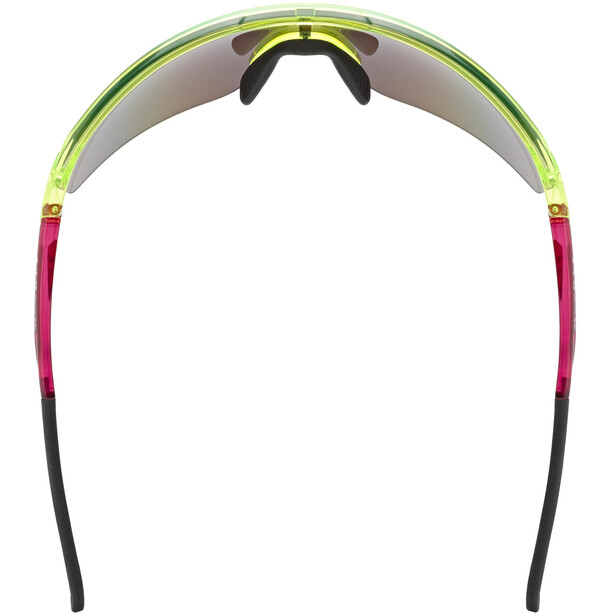 UVEX Sportstyle 227 Gafas, amarillo/rosa