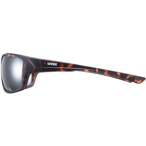 UVEX Sportstyle 230 Glasses havanna matt/litemirror smoke
