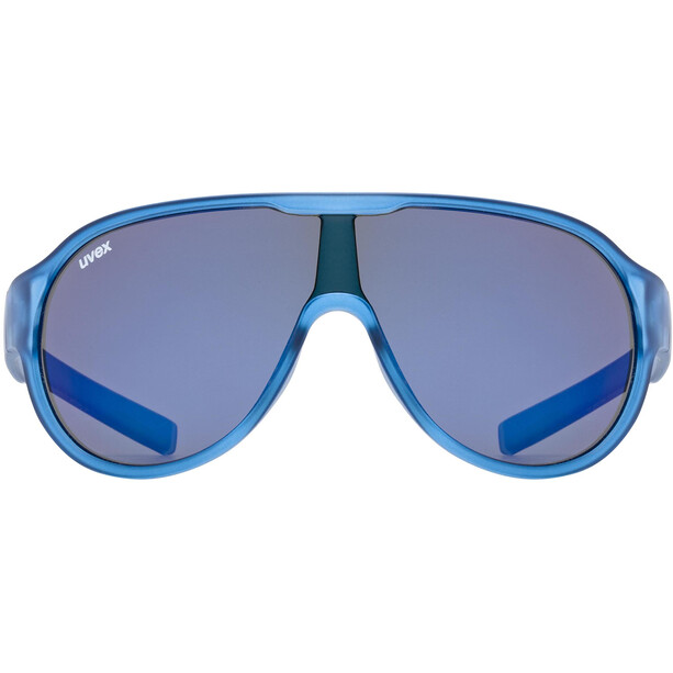 UVEX Sportstyle 512 Glasses Kids blue transparent/mirror blue