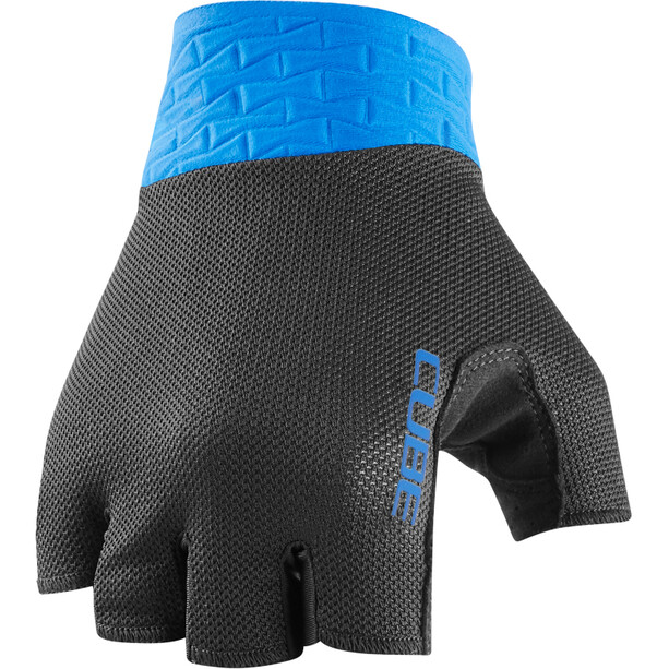 Cube Performance Kurzfinger-Handschuhe schwarz/blau
