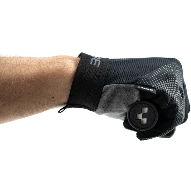 Cube Pro Langfinger-Handschuhe schwarz/grau