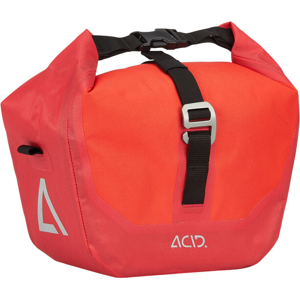 Cube ACID Travler Front 6 FILink Borsa per portapacchi, rosso/arancione