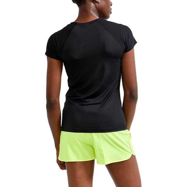 Craft ADV Essence T-shirt Slim à manches courtes Femme, noir