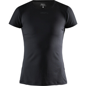 Craft ADV Essence Kurzarm Slim T-Shirt Damen schwarz schwarz