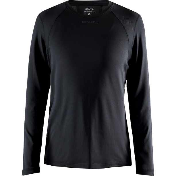 Craft ADV Essence Langarm T-Shirt Damen schwarz