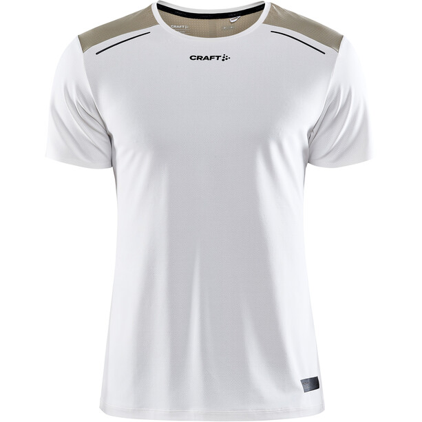 Craft Pro Hypervent Kurzarm T-Shirt Herren weiß/beige