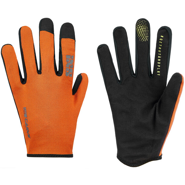 IXS Carve Handschuhe orange/braun
