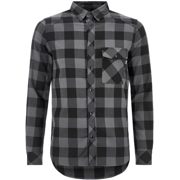 IXS Carve Digger Camiseta Hombre, gris/negro