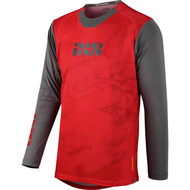 IXS Trigger X Air Maillot Homme, gris/rouge
