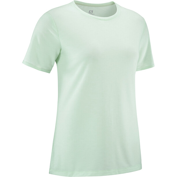 Salomon Sight Classic Kurzarm T-Shirt Damen grün