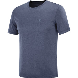 Salomon Explr Kurzarm T-Shirt Herren blau