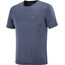 Salomon Explr Kurzarm T-Shirt Herren blau