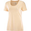 Salomon Agile T-shirt Femme, beige