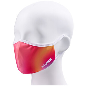 UVEX Face Mask, pomarańczowy/różowy