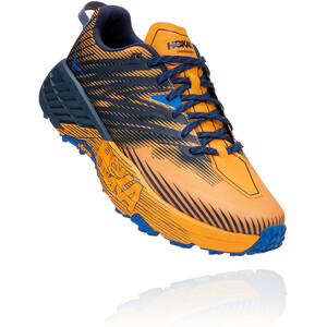 Hoka One One Speedgoat 4 Running Shoes Men, keltainen/sininen keltainen/sininen