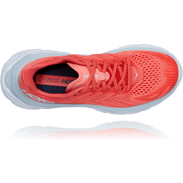 Hoka One One Clifton Edge Chaussures de course Femme, rouge