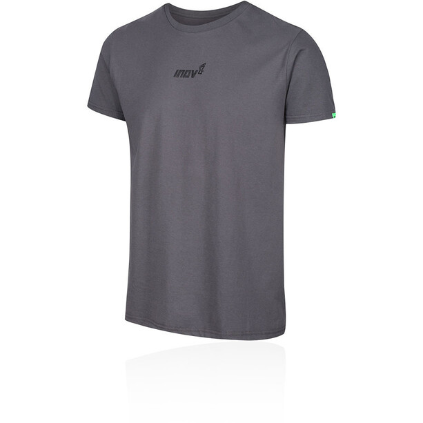 inov-8 Organic Luomupuuvilla T-paita Miehet, harmaa