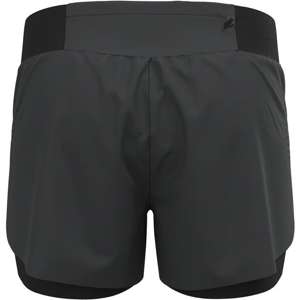 Odlo Zeroweight 3 "2-i-1 shorts Damer, sort
