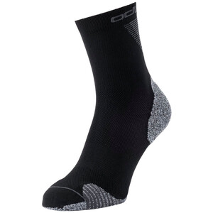 Odlo Ceramicool Run Socken Micro Crew-Cut schwarz/grau schwarz/grau