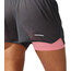 asics Ventilate 2-i-1 3,5” shorts Damer, grå