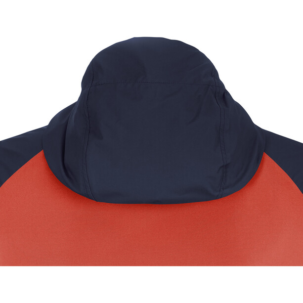 GOREWEAR R7 Partial Gore-Tex Infinium Chaqueta con capucha Mujer, naranja/azul