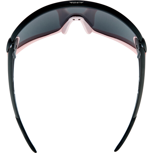 Alpina 5W1NG CM+ Glasses light rose black/black mirror