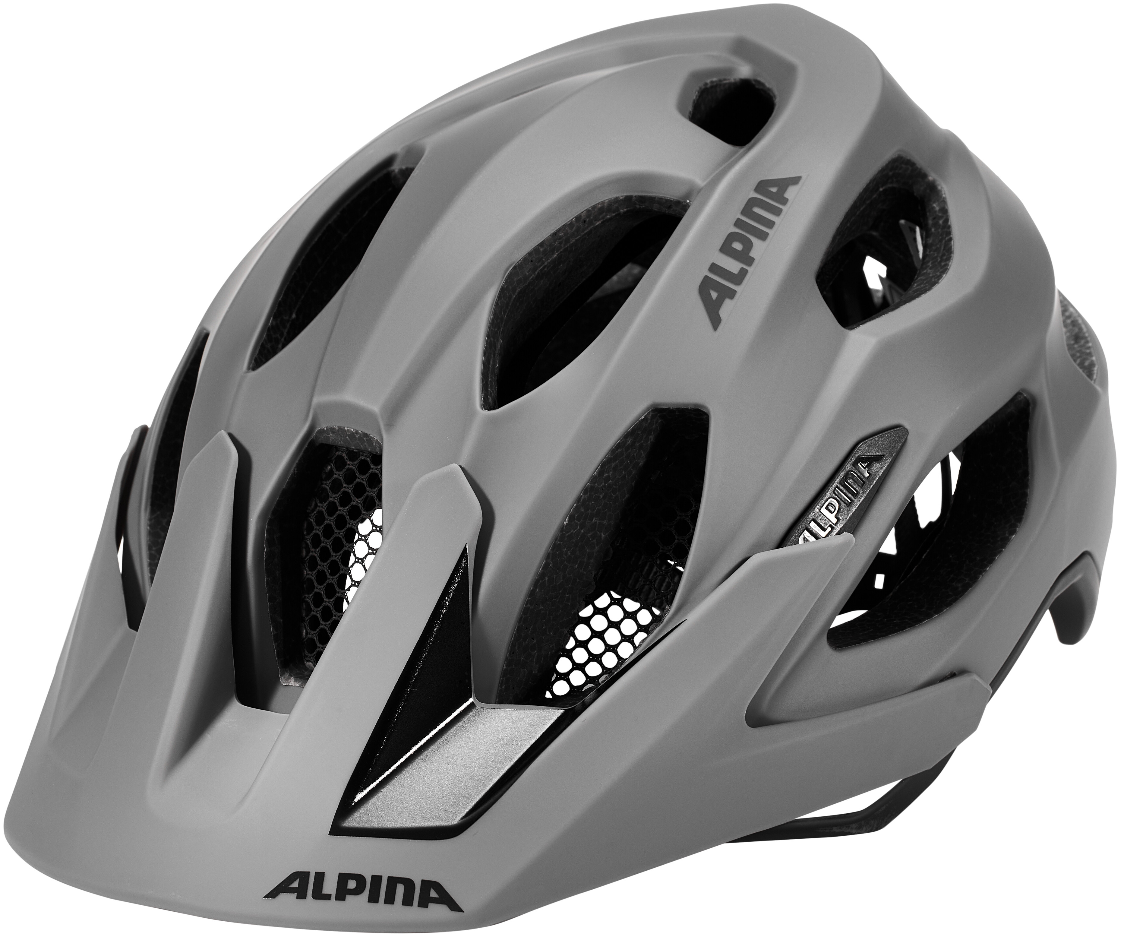 Alpina casco de bicicleta bicicleta casco mito 3.0 MTB be visible Silver talla 57-62cm