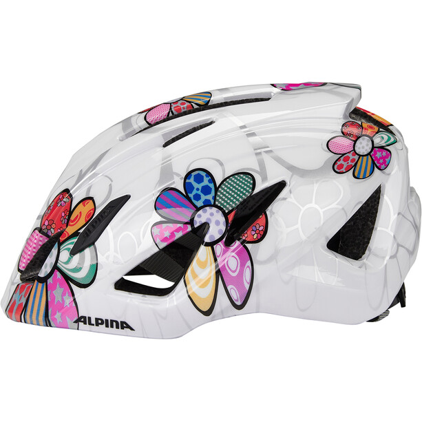 Alpina Pico Helmet Kids pearlwhite/flower gloss