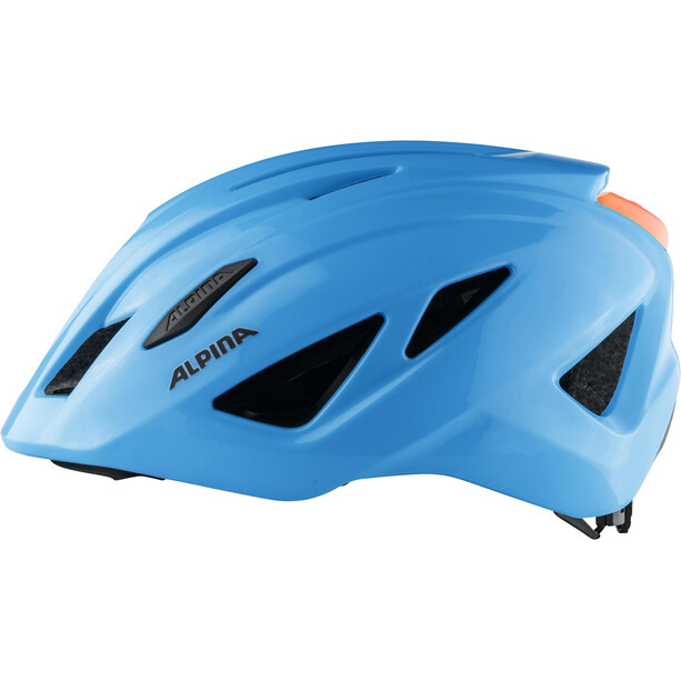 Alpina Pico Flash Helmet Kids neon blue gloss