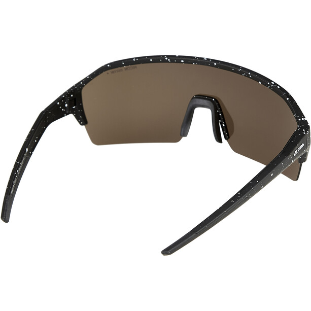 Alpina Ram HR Q-Lite Glasses black blur matt/red mirror