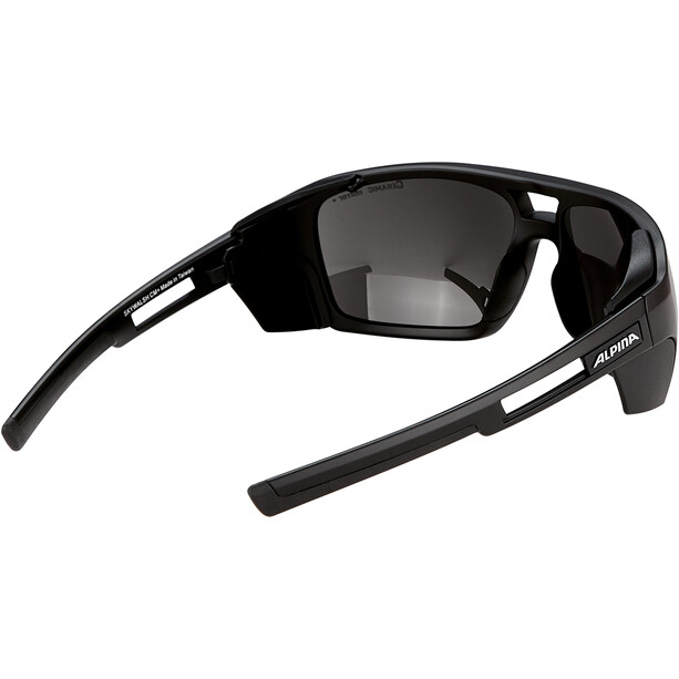 Alpina Skywalsh CM+ Gafas, negro