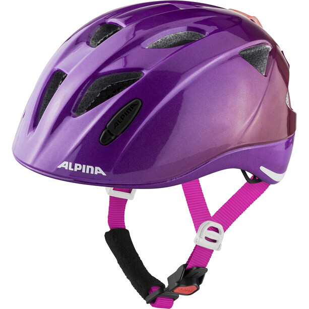 Alpina Ximo Flash Helmet Kids berry gloss