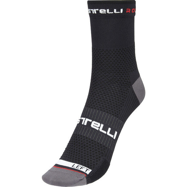 Castelli Rosso Corsa Pro 9 Socken Herren schwarz