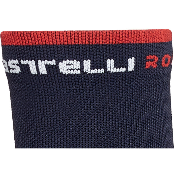Castelli Rosso Corsa Pro 9 Sokken Heren, blauw
