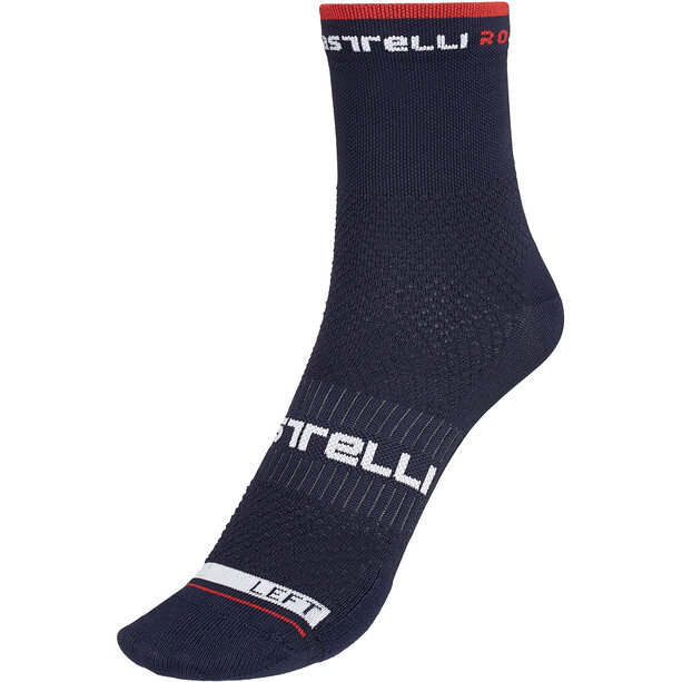 Castelli Rosso Corsa Pro 9 Socken Herren blau