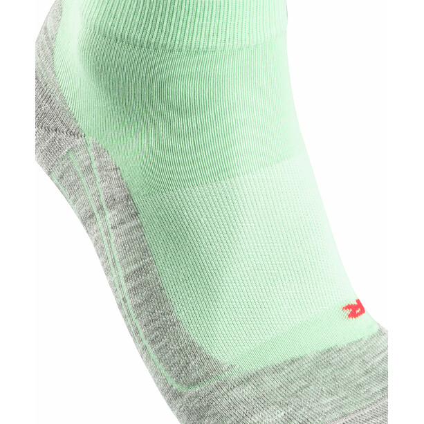 Falke RU4 Calcetines cortos running Mujer, verde/gris