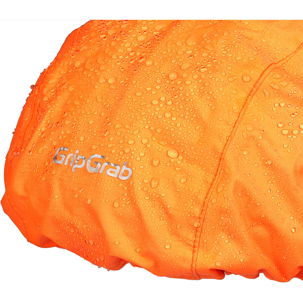 GripGrab Waterproof Helmet Cover orange hi-vis