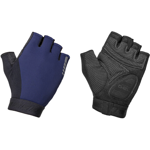 GripGrab World Cup Gepolsterte Kurzfinger-Handschuhe 2 blau