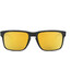 Oakley Holbrook Sunglasses Men matte black tortoise/prizm 24k polarized