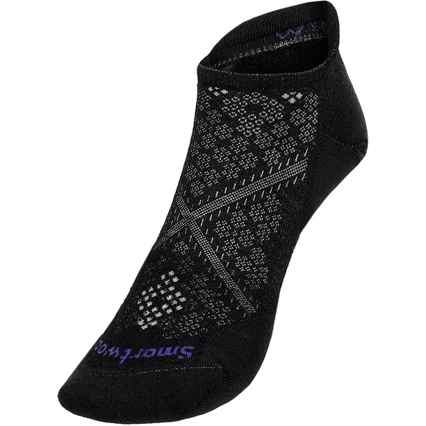 Smartwool Run Targeted Cushion Low Ankle Socks Women, zwart/grijs