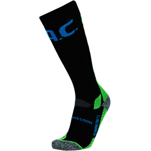 P.A.C. RN 7.1 Running Pro Kompressions-Socken Damen schwarz/grün schwarz/grün