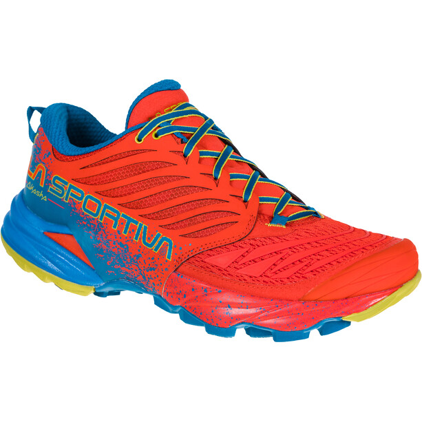 La Sportiva Akasha Chaussures de trail Homme, rouge/bleu