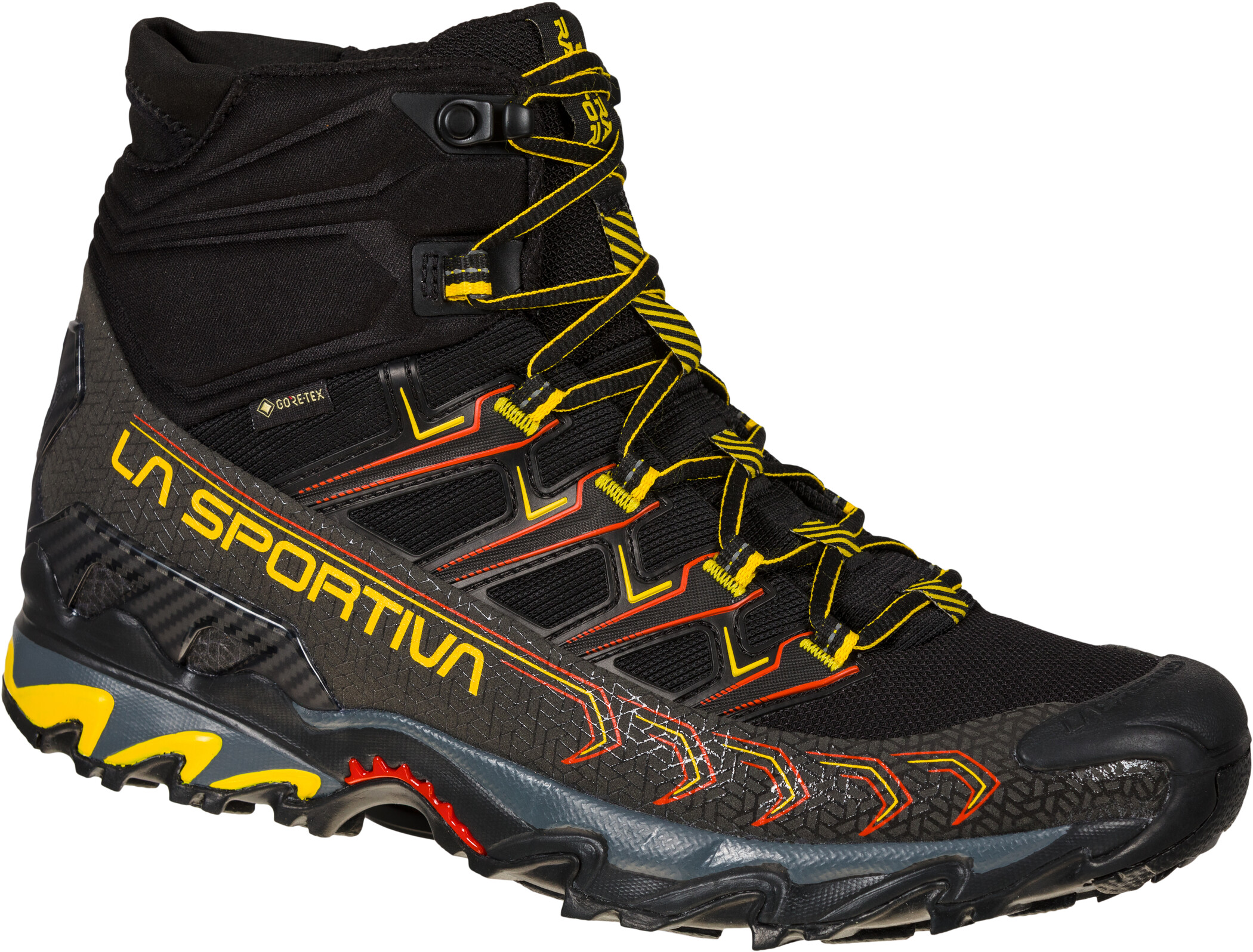 La Sportiva Ultra Raptor II Mid GTX Schuhe Herren schwarz/gelb