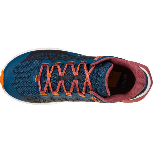 La Sportiva Karacal Zapatos Mujer, azul/rojo