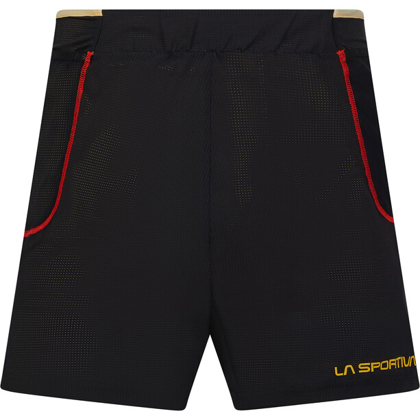 La Sportiva Freccia Korte broek Heren, zwart/geel