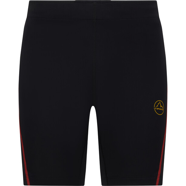 La Sportiva Triumph Tight Shorts Men black/yellow