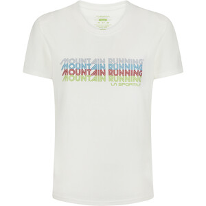La Sportiva Mountain Running T-shirt Femme, blanc blanc