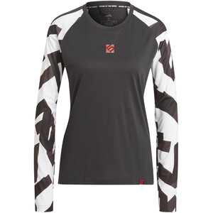 adidas Five Ten THE 5.10 Trail Langarm T-Shirt Damen schwarz/weiß schwarz/weiß