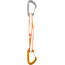Ocun Kestrel ST-Sling DYN 12 Moschettone Quickdraw 60cm, arancione/bianco