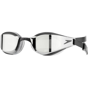 speedo Fastskin Hyper Elite Mirror Goggles black/oxid grey/chrome
